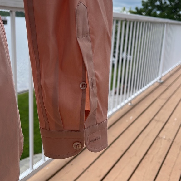 🛍️PRADA Stretch Button Down, 40 Italy - Picture 6 of 12